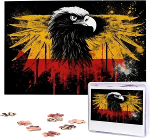 Flag Eagle Jigsaw sill shipment Puzzle 1000 Piece Wooden Jigsaw Puzzles Personalized Picture Puzzle Custom Jigsaw Puzzles for Adult Wedding Germany 