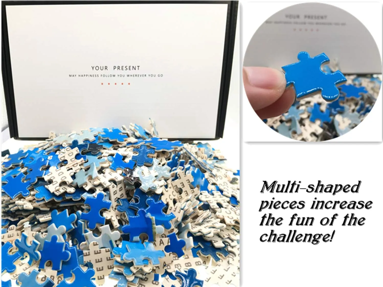 for Adults 1000 statistical annotation Piece Wooden Travel Gift Souvenir Colorful Bus Panama Jigsaw Puzzle 