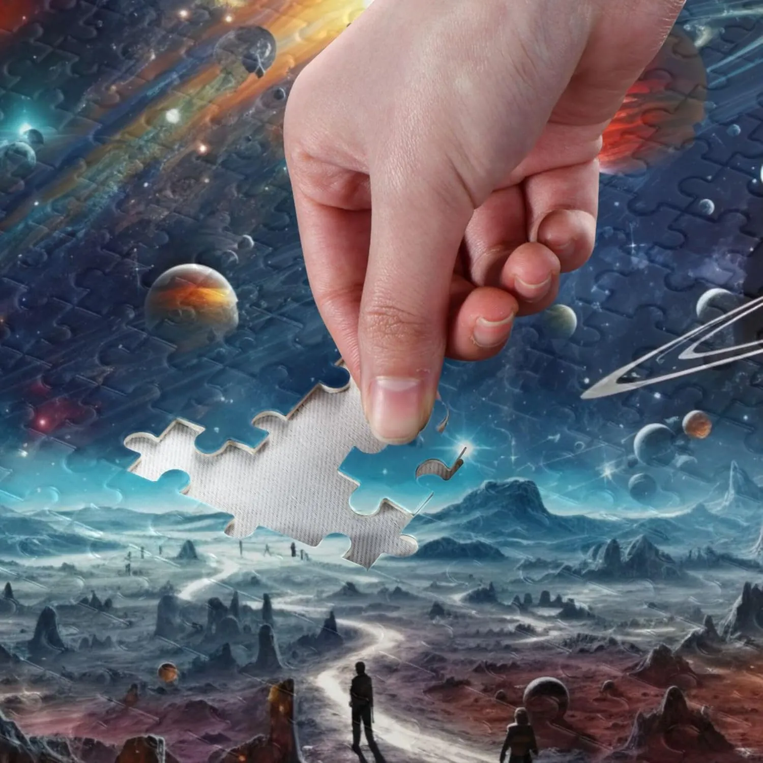 for Adults Kids S0400816 Space Galaxy Solar System NASA Jigsaw Puzzles 500 Pieces Toy Games Educational Gift vote disclose Home Decor 
