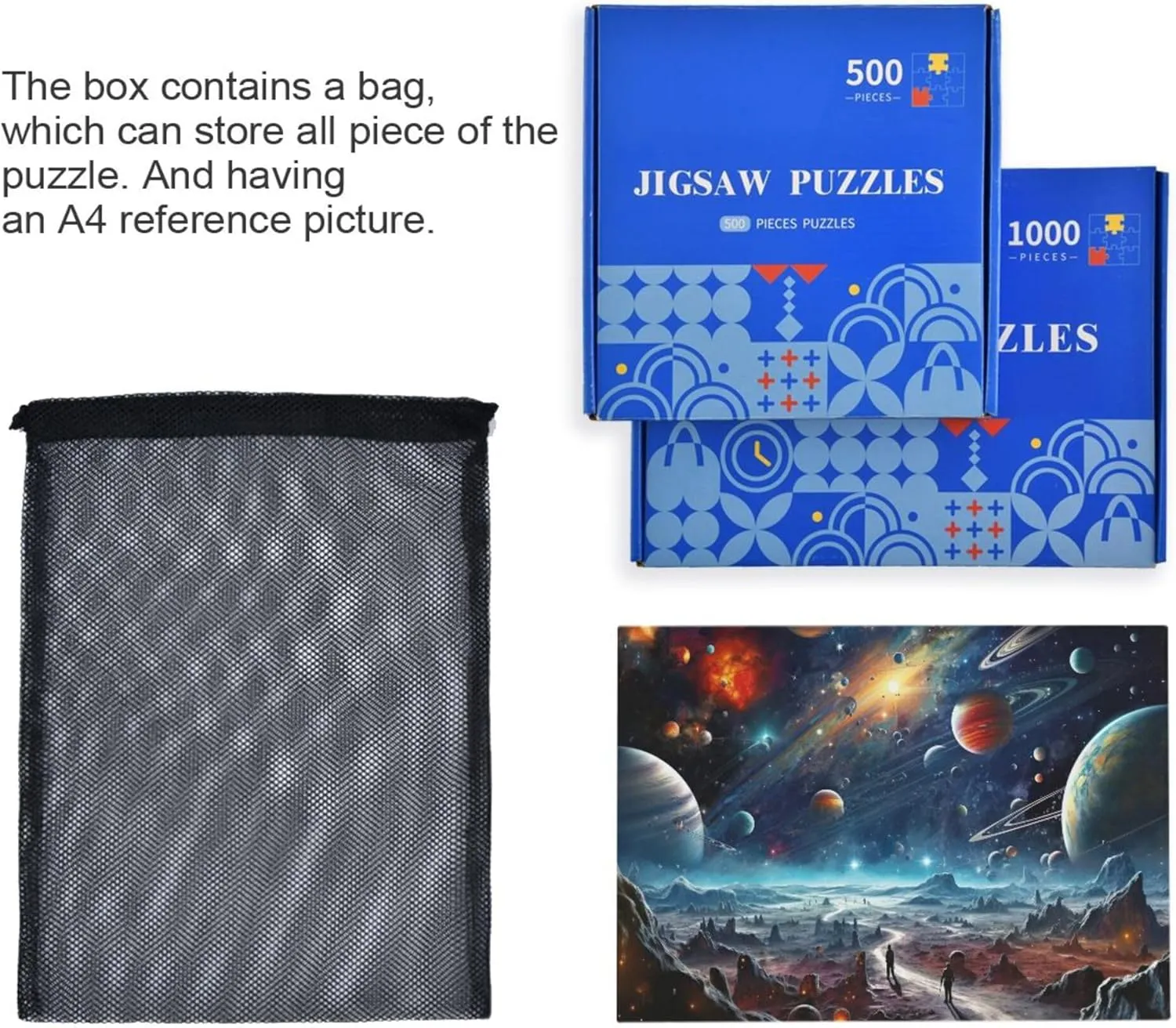 for Adults Kids S0400816 Space Galaxy Solar System NASA Jigsaw Puzzles 500 Pieces Toy Games Educational Gift vote disclose Home Decor 