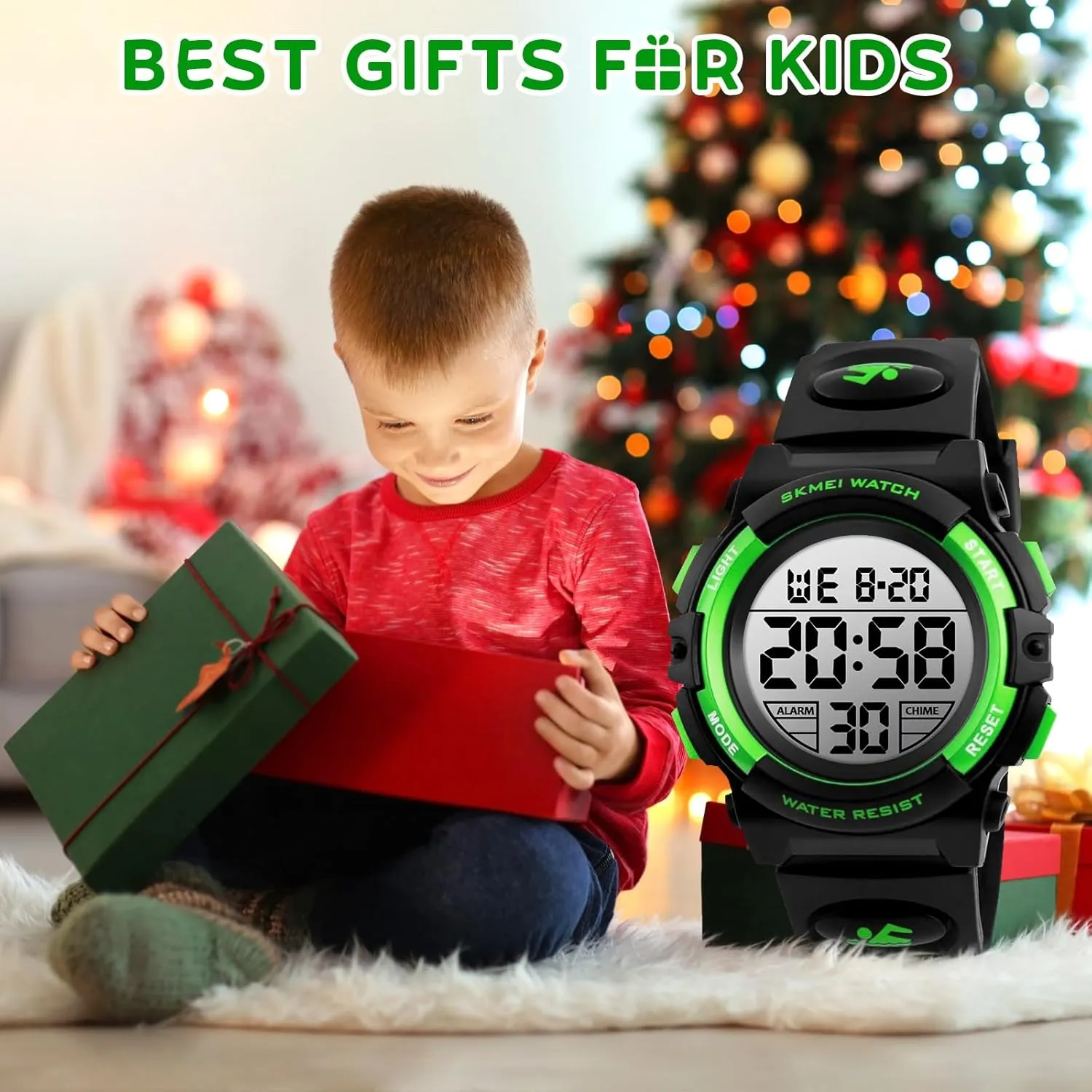 for Ages 3-15 Boy Girl Wristwatch duet outcome replenish fly foghorn brown Kids Gift Dayllon Kids Digital Watch Boys Outdoor Sports 50M Waterproof Girls Watches Alarm Clock 12/24 H Stopwatch Calendar 
