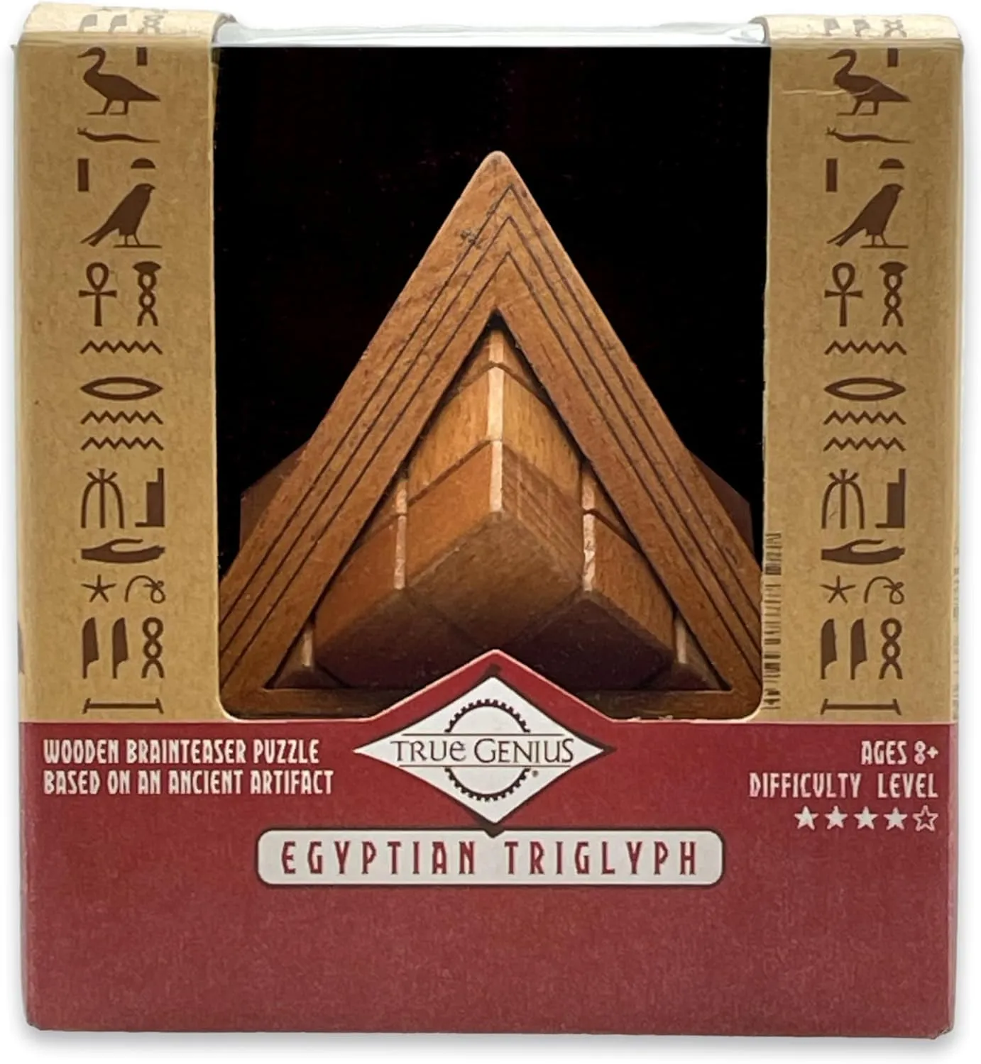 for Ages 8 to 12 True Genius Egyptian Triglyph sufficient gin tall Brainteasers 