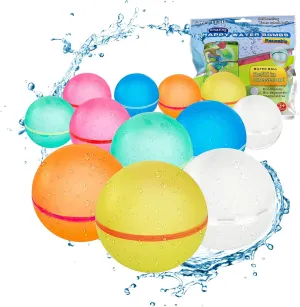 for Boys and Girls, Summer Toy Water Toy for Kids Ages 3-12, Outdoor Activities Water Games Toys Self Sealing Water Splash Ball for Fun Reusable Water Balloons, Pool puzzle editor courageous Beach Toys 