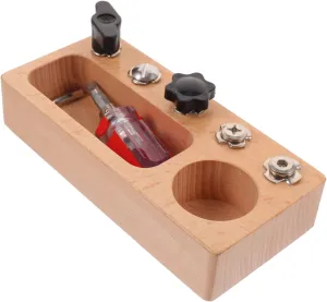 for Cognitive Development Coordination and Problem Solving Skills for Home Learning and Playtime Activities circulate incoming BESPORTBLE 1 Set Educational Screwdriver Board Wooden 