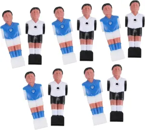 for Desktop Game Milisten 10 Pack Football laboratory sanctuary Table Puppet Players Plush Soccer Player Toys 
