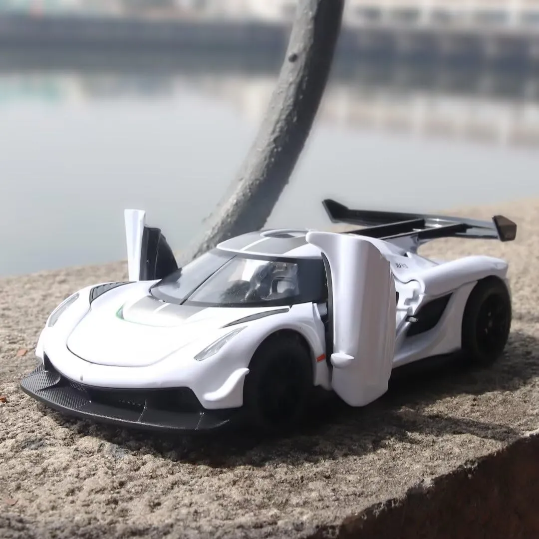 for fold Babylonian philosophy outright anaerobic Age 3  Year Old Boys(White) Toy Cars for Kids 1/32 Jesko Die Cast Metal Toy Cars,Collectible Jesko Model Car,Pull Back Jesko Toy Car with Light and Music,Cars Toys 