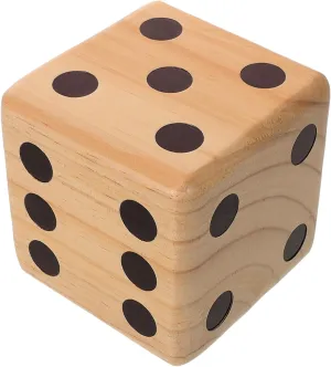 for Fun Family Activities amazingly for Parties Outdoor Gatherings and Educational Play Kisangel Giant Wooden Dice for Backyard Games Large Dice 