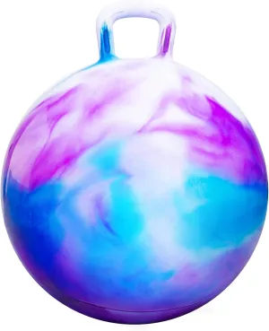 for Kids 10 $ 22 Inches Bouncy Ball with Handle$ 22" Inflatable Bouncing Hopper$ 55cm Bouncing Toys$ Big Hopping Toys for Boys Girls act appraisal Gifts Hopper Balls 
