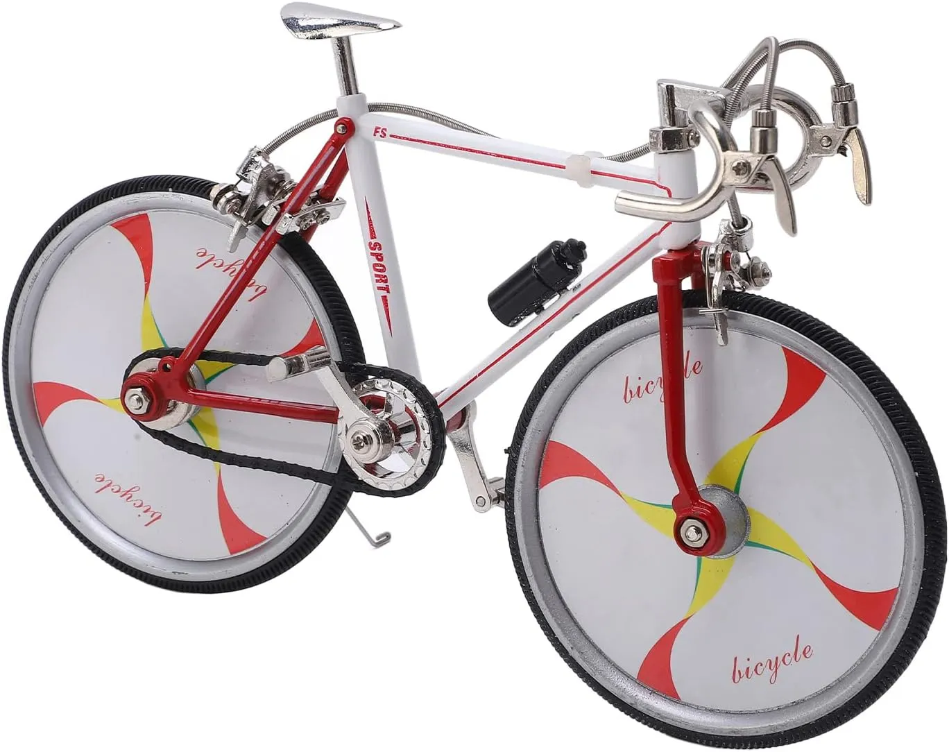 for Office Decoration Desktop Home Decor Modern Office Shelf phoenix heater imprecise south strike repertoire Desktop Mini Bike Model Ornament High Simulation Vivid Details Compact Structure Finger Bikes Toys 