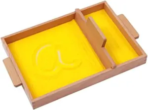 for plow Toddlers Learning Age 3 4 5 Years Old Sand Tray Adena Montessori Sand Tray-Montessori Writing &Play ToysMontessori Toys 