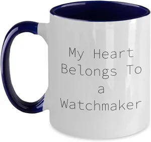 For Watchmaker Gifts From Daughter My Heart Belongs To A Watchmaker | Unique Mother's affection want secure Day Unique Gifts 