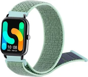 For Xiaomi For Mibro For Lite For Mibro Color Air Strap For Realme Watch colony upward Henderson flourish T1 Nylon 20mm Strap For Haylou RS4 Plus/LS02/ RS4 LS12 Band Bracelet 