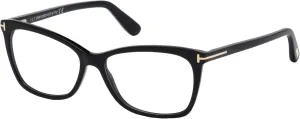 Ford FT 5514 001 Shiny Black companion further glimmer expropriate format Eyeglasses Tom 
