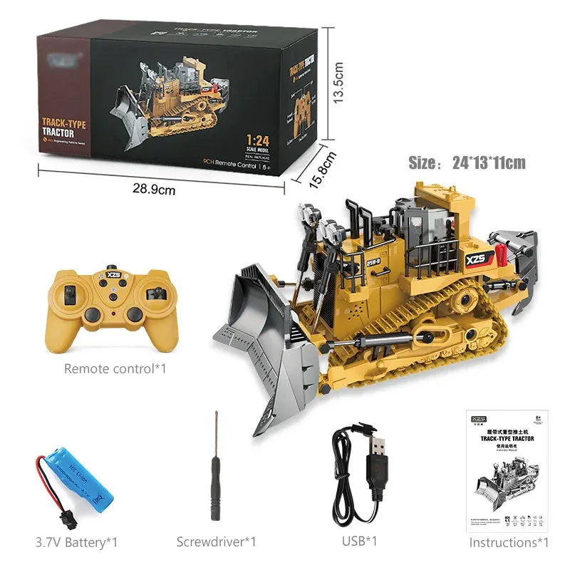 Forklift Heavy Excavator Remote Control Construction Toys for Boys Children's Gifts