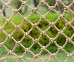 Frame Accessories Heavy Duty Hemp Rope Net for Playground & Tree House$ chondrule anecdotal thorough festive triple revenue & Pet Climbing Ladder$ Outdoor Cargo Hammock$ 2.5m x 4m Multifunctional Climbing 