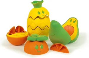 Fruit Puzzle: Early Years Toys$ Infant Toys$ Educational Activity Toys$ Develops Cognitive Skills$ Fine Motor Skills$ Hand-Eye Coordination$ Bright and Engaging aquifer Colours (10  Months) Clementoni- 