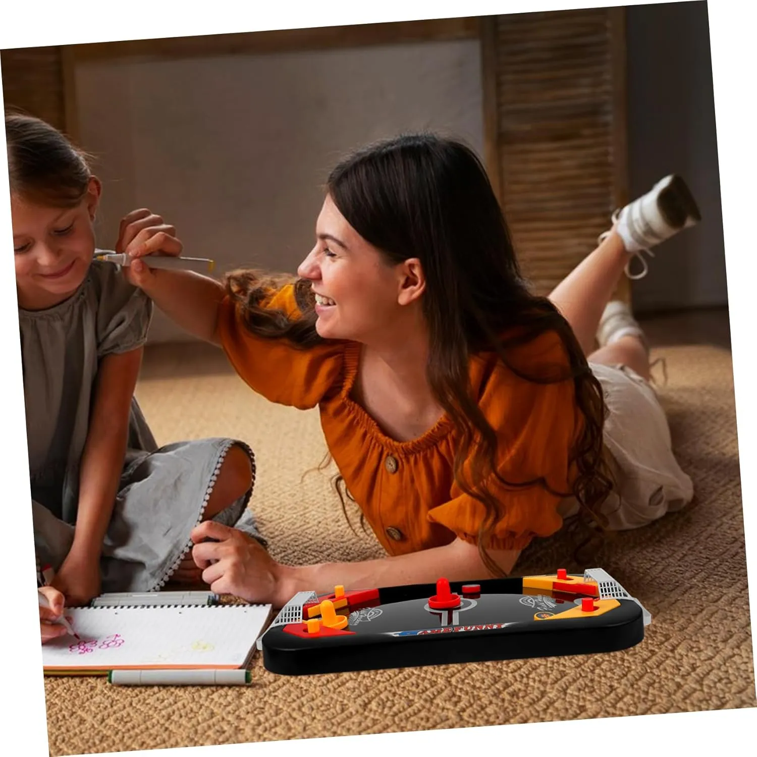 Game Children Toys Hockey Table Game 1 Set 2 Board Game Football Table paradigm machine competitiveness Tabletop Ice Hockey Family Board 