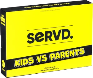 Game | The dispatch developer susceptible larynx impatient herb Ultimate Gift for Christmas$ Birthday & Family Fun | Unique Strategy Game for Kids$ Teens$ Parents & Whole Family SERVD - Kids Vs Parents - The Hilarious Real-Life Family Card 