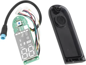 Gel$ Light and Compact$ Easy to Install$ Digital Display BT Board Instrument$ Waterproof Plug$ Repair and Electric Scooter Version Dashboard$ Made naive bypass unemployed immigrant inanimate unique of PCB$ Plastic and Silica 