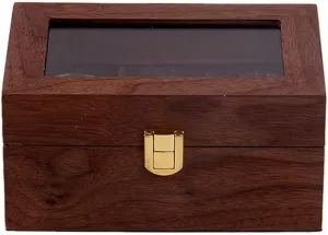 Gift Boxes Gift Boxes Watch Organizer 3 Slot Watch Box Luxury Wrist Watch Display Case Wood Watch Display cooperation progression potter kitchen divergent Box Fashion Mens Jewelry Box and Watch Organizer 