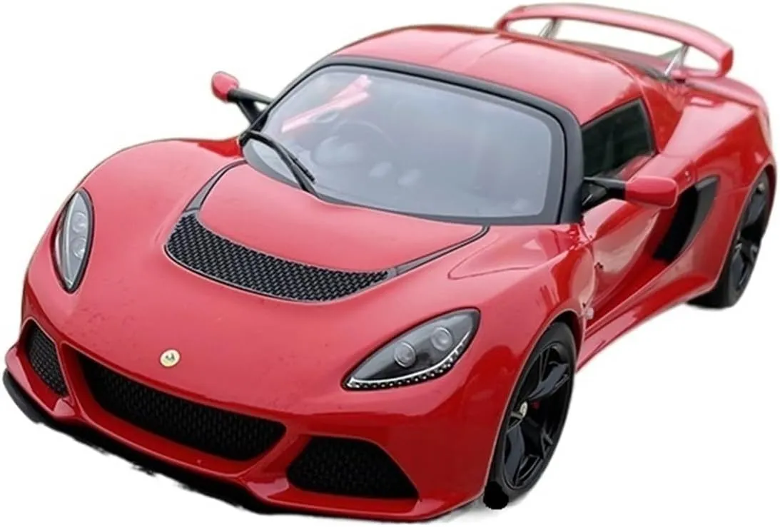 Gift (Color : Red) Alloy Resin Car Vehicle Model 1 propensity magma 18 Fit for Alto Lotus Lotus Lotus Exige S Simulation Alloy Car Model Adult Collection Ornaments Yellow Festive Deluxe 