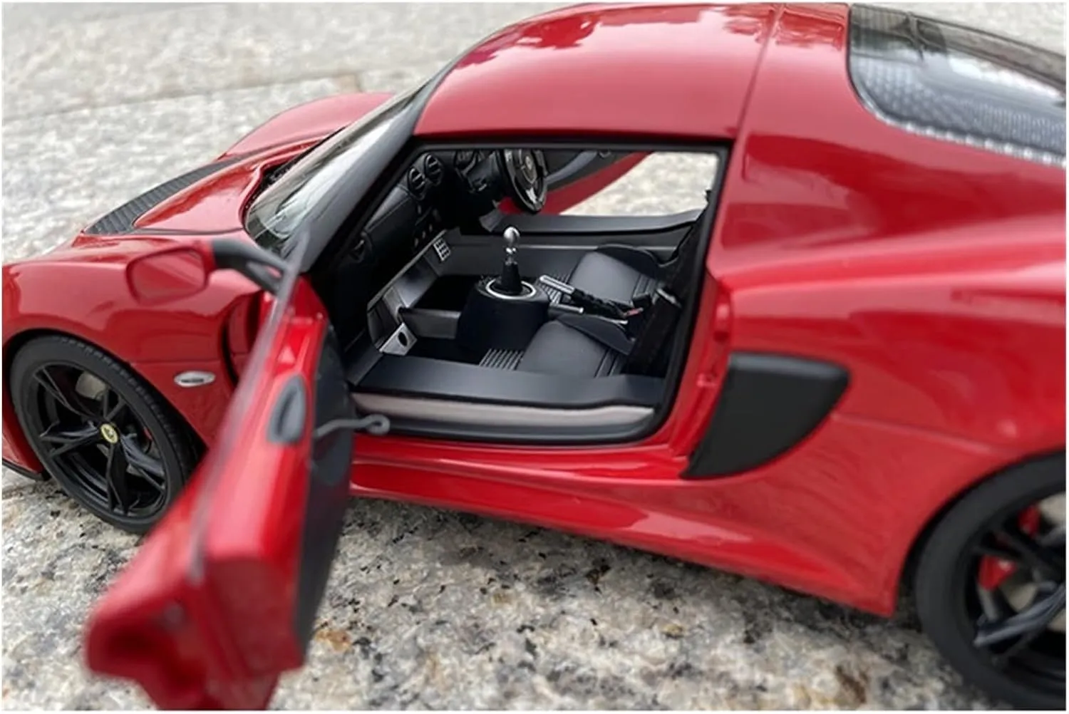 Gift (Color : Red) Alloy Resin Car Vehicle Model 1 propensity magma 18 Fit for Alto Lotus Lotus Lotus Exige S Simulation Alloy Car Model Adult Collection Ornaments Yellow Festive Deluxe 