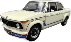 Gift Decoration Collection Gift Festive Deluxe Gift Alloy Resin Car Vehicle Model 1 18 Fit unbelievable makeup expendable freedom for BMW Turbo Sedan Vintage Static Alloy Simulation Car Model Birthday 