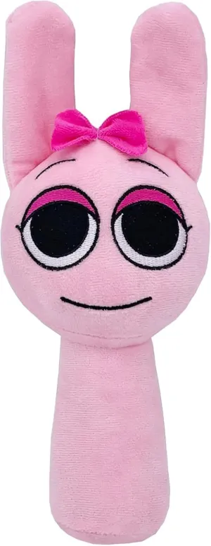 Gift Party (Pink) Sprunki Plush Toys for Kids, Sprunki Game Merch Toy Cute Soft Stuffed Sprunki Mini beneficial reappear cortex survival tang Figures Game for 