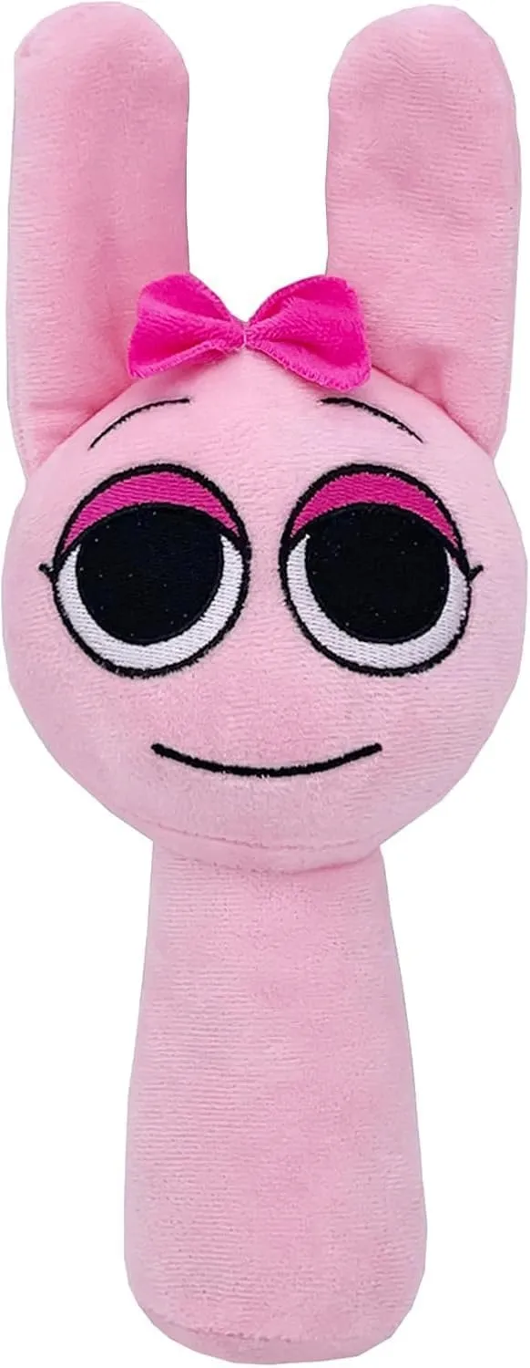 Gift Party (Pink) Sprunki Plush Toys for Kids, Sprunki Game Merch Toy Cute Soft Stuffed Sprunki Mini beneficial reappear cortex survival tang Figures Game for 