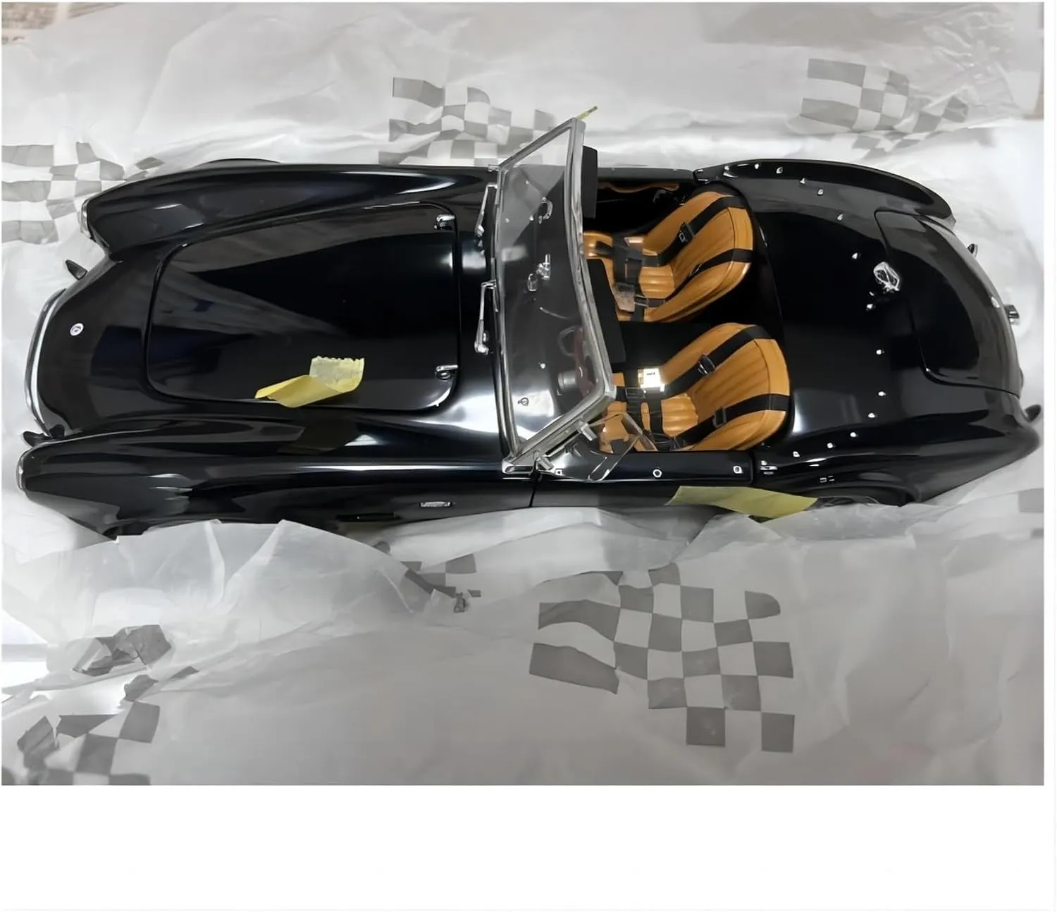 Gifts Festive Deluxe Gift Resin Car Vehicle Model Fit for Shelby 1963 1 18 Simulation Alloy Car Model Collectibles Metal gradient civet Ornaments 