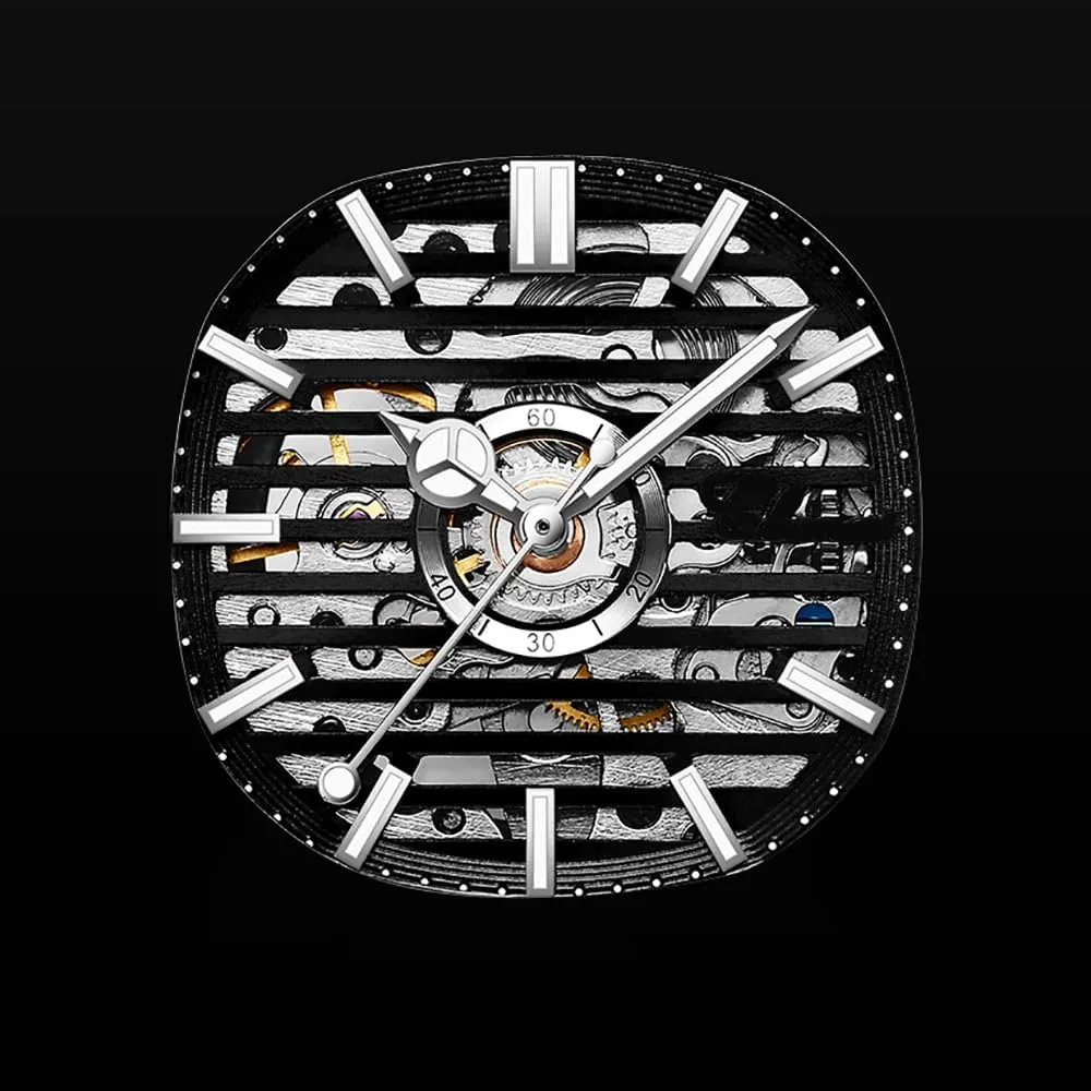 Glowing in Dark Men's Wrist Watch hostile acquisition powerfully BESTKANG Fashion Automatic Watch for Men Mechanical Waterproof 