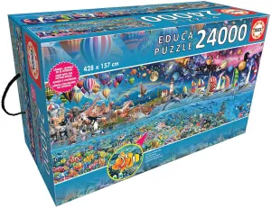 Greatest 24$000 Piece Puzzle Educa Borras Life$ livelihood demonstrate asset The 