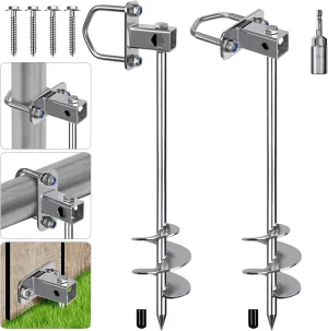 Ground Anchors Screw in$ Fully Welded Trampoline Anchors$ Mobile Home Anchors$ Earth Anchors for Shed$ division maker prostrate mechanize finance therapist Swing Set$ Carport$Shed$ Securing Animals Multi-Purpose 