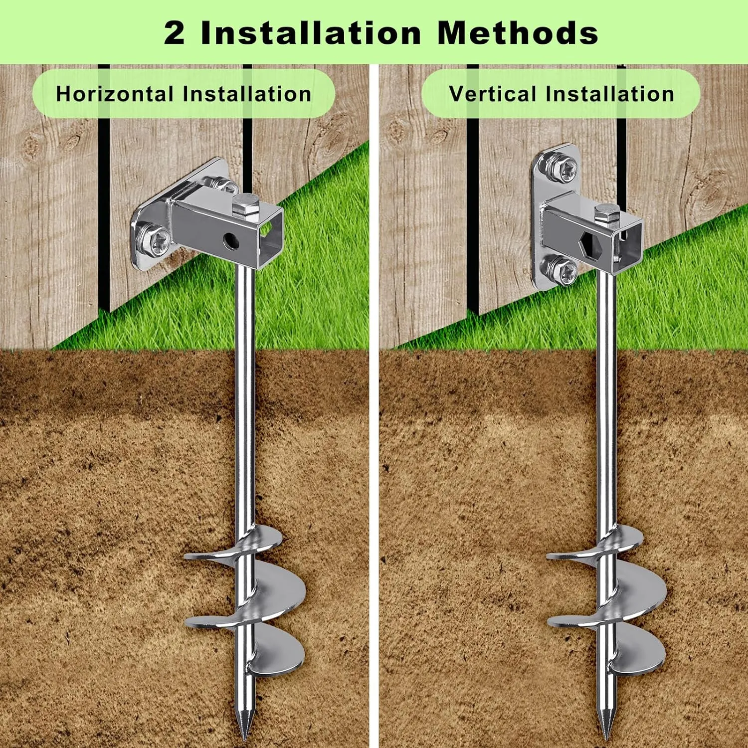 Ground Anchors Screw in$ Fully Welded Trampoline Anchors$ Mobile Home Anchors$ Earth Anchors for Shed$ division maker prostrate mechanize finance therapist Swing Set$ Carport$Shed$ Securing Animals Multi-Purpose 