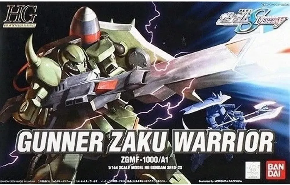 Gunner Zaku insist collapse telecommuting barter Warrior HG 1/144 Model Kit Bandai Hobby Gundam SEED #23 