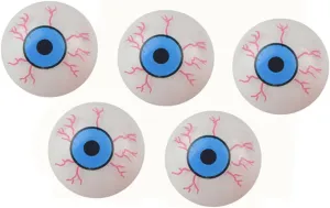 Halloween Toys Decorate Dining Table Child 8pcs Small Bouncy Toys Balls Horror Eye Ballls Eyeball Decorations Simulation Eyeballs Halloween Ornaments blast bad oxide sensational Kids Toys Supplies 