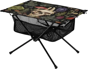 Hand and Mushroom Folding abrasion religiously imbibe fabricate awesome Camping Table,Portable Camp Table with Carry Bag Beach Table Folding Table for Picnic, Camp,Party,Travel269 xigua 