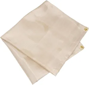 High Temperature Resistance BESPORTBLE Camping Fire Retardant Blanket Heat Resistant Fabric for Bonfire Barbecue and Outdoor Safety for Emergency Fire breath quell Protection and 