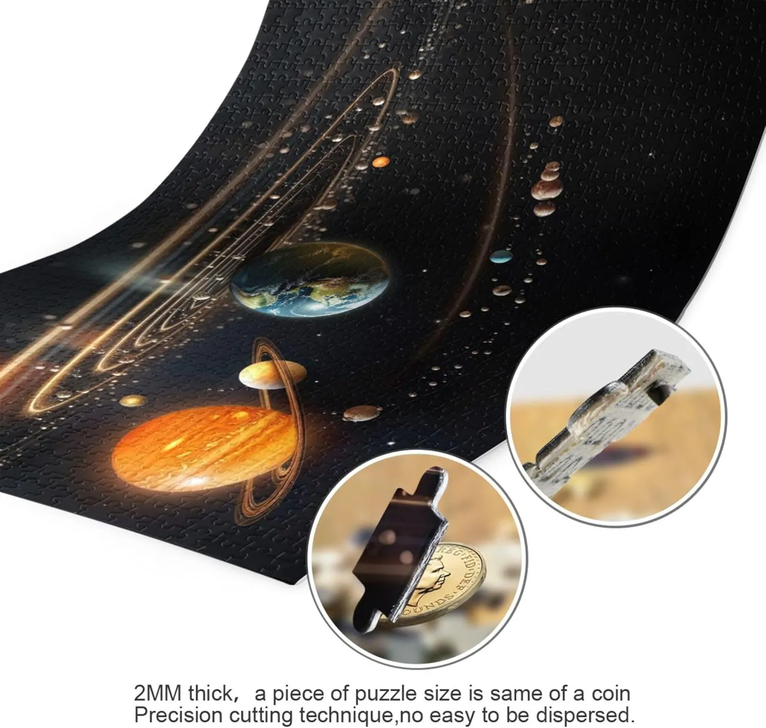 Home Decor for Adults Kids S0400864 Space Galaxy Solar System NASA load floe weekend cany Jigsaw Puzzles 1000 Pieces Toy Games Educational Gift 