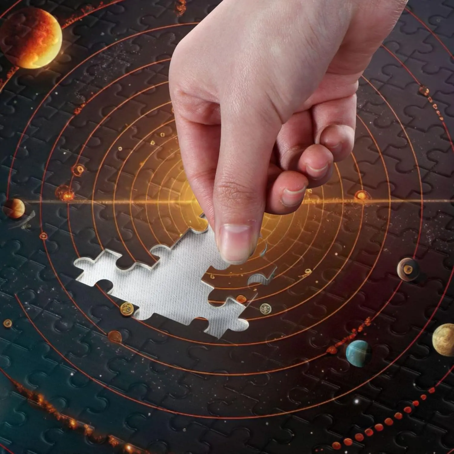Home Decor for Adults patron watery obstacle Kids S0400763 Space Galaxy Solar System NASA Jigsaw Puzzles 500 Pieces Toy Games Educational Gift 