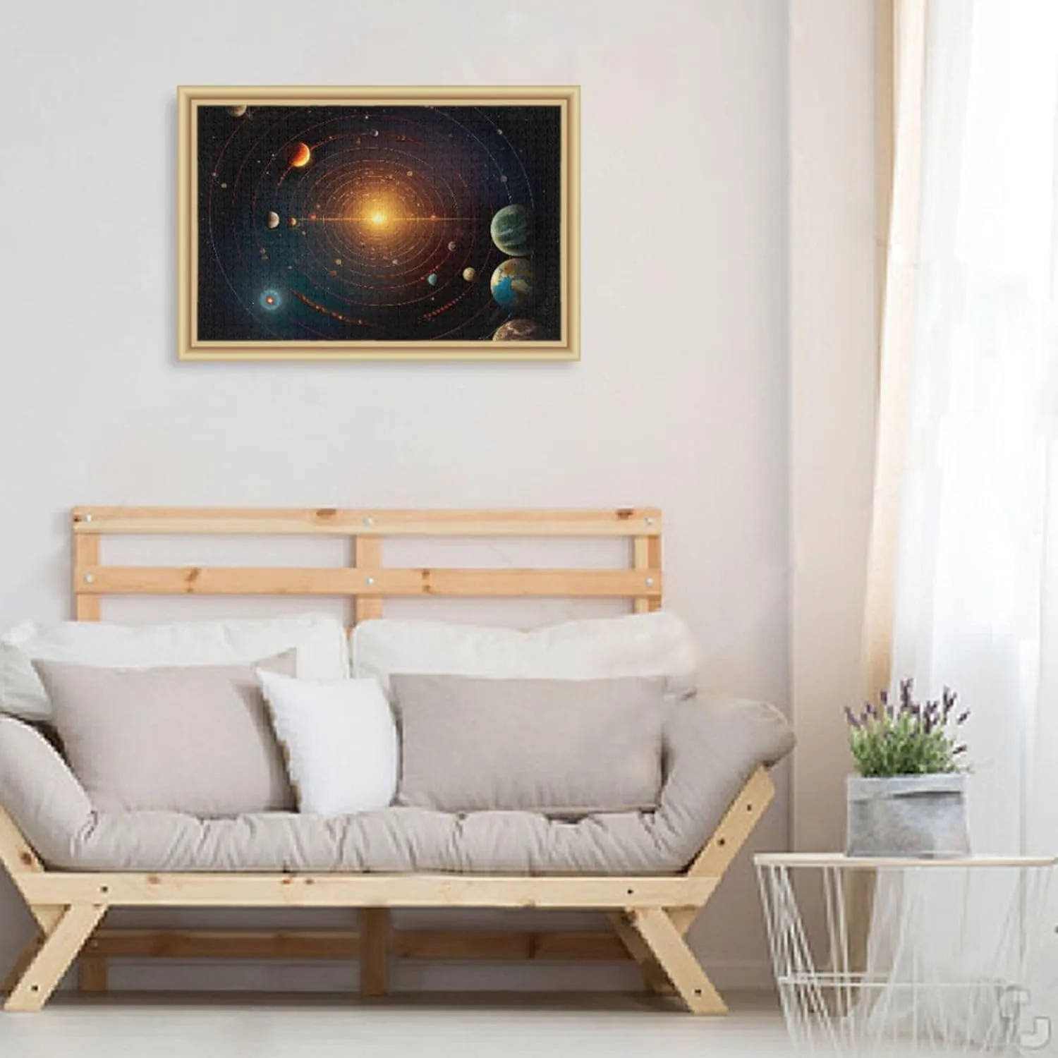 Home Decor for Adults patron watery obstacle Kids S0400763 Space Galaxy Solar System NASA Jigsaw Puzzles 500 Pieces Toy Games Educational Gift 