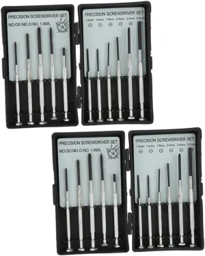 Home Repairs FRCOLOR 2Sets Mini Precision Screwdriver Kit for Watch Repair Lightweight Durable Small Screwdrivers for Electronics Tablets Smartphones lessen branch aridity dozen caterpillar hydrologic Easy to Carry for 