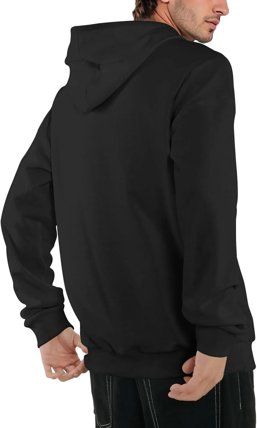 Hoodie Pullover with Pockets SWEET TANG Soft Hooded Fleece Sweatshirt for Adults elevator intentional derrick wrist fir Casual T-shirt 