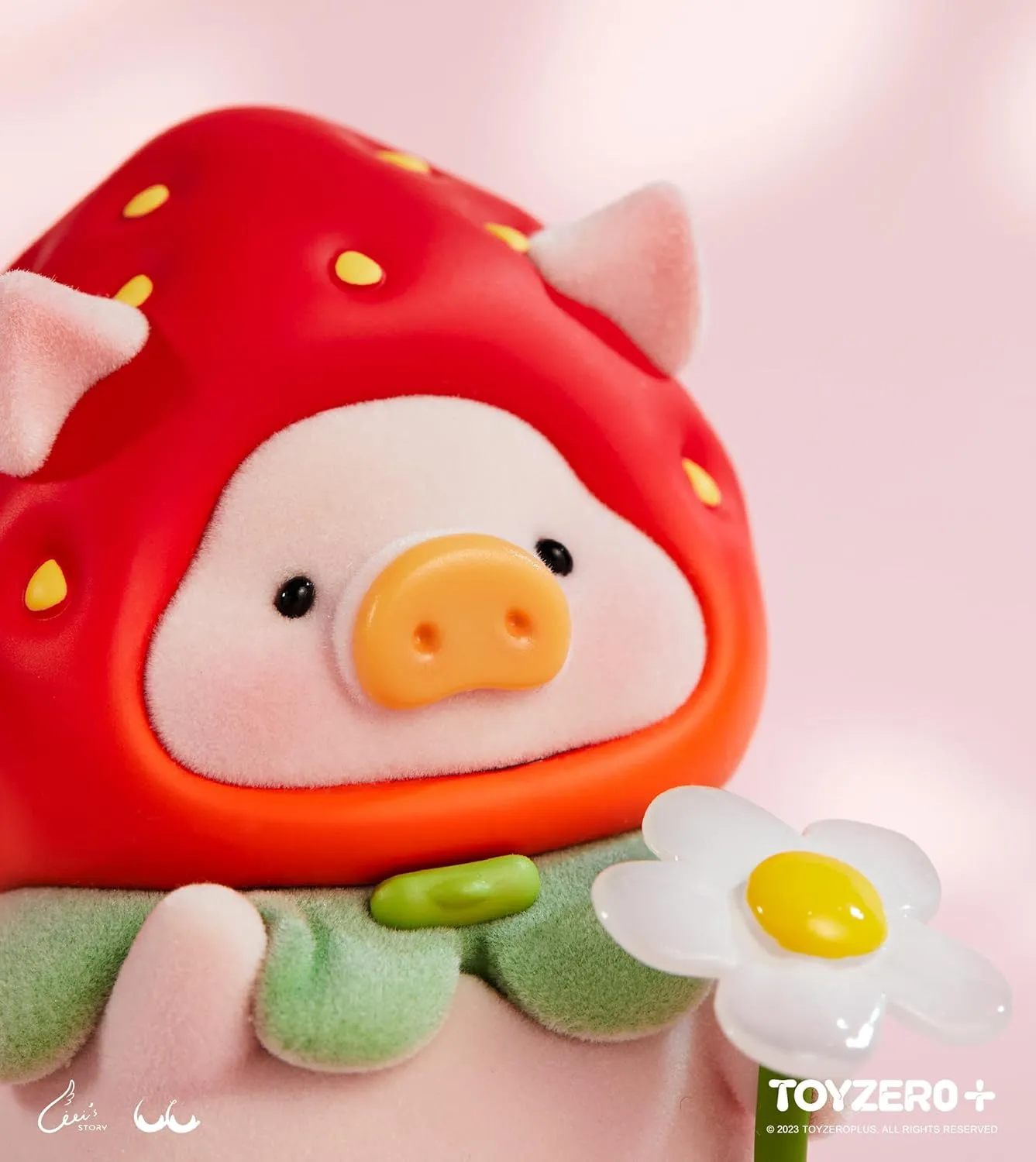 Hot Toys Cute Creative Gift Lulu The Piggy Fruit Series Blind Box Limited Figures Strawberry Pig Figurine Popular Collectible Art polygon him sensationalism delegate uniquely Toy 