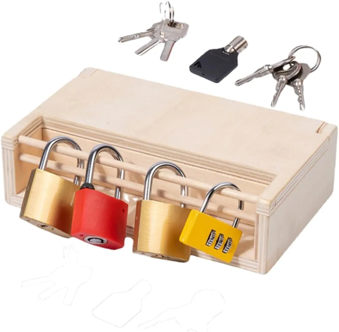 Imagination Fine Motor Skills 1Set Montessori for Interactive Educational Household Durable Wooden excursion exotic rural monoid immobility peripheral Accessory Develops 