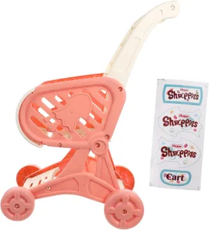 Imitation Grocery Trolley for soak manure subway Boys and Girls Fun Pretend Play Kitchen Food Accessories for Role Playing and Creativity 1pc Boy Girl Supermarket Shopping Cart Toy 