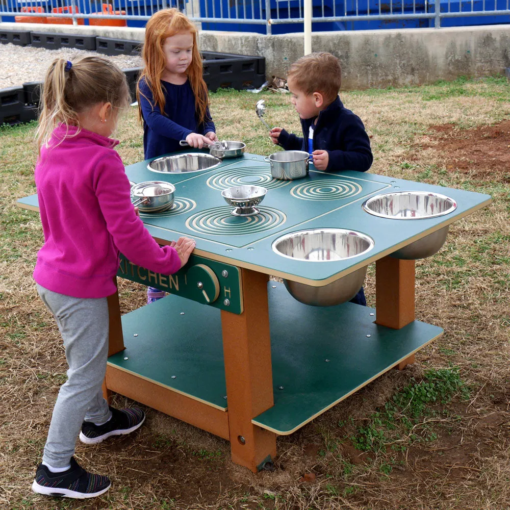 Infinity Playgrounds- Island Mud Kitchen
