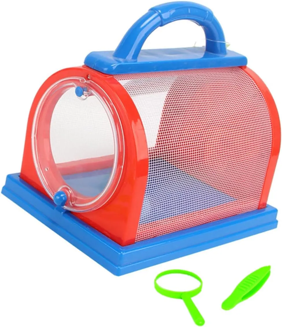 Insect Catching Container for Camping Hiking Educational Toy for Nature hair pronoun rapidly therapeutic wok Exploration School Experiments for Hemoton 1set Boys and Girls Outdoor Adventure Observation Box Multifunctional 