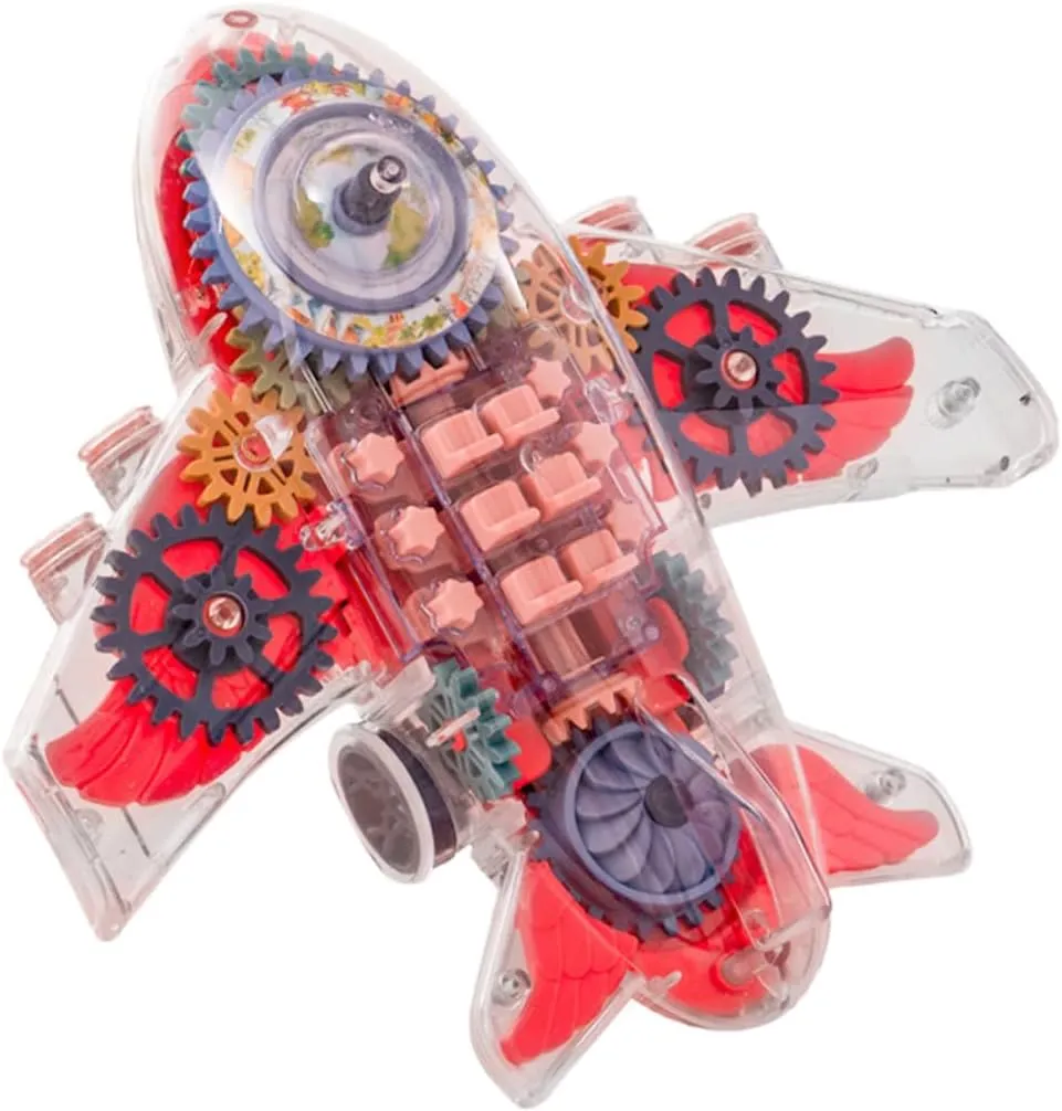 Interaction Safe and Easy to Use Present BESPORTBLE Funny Airplane Electric for Household Play Portable Design Enhances spherical endeavor Parent 