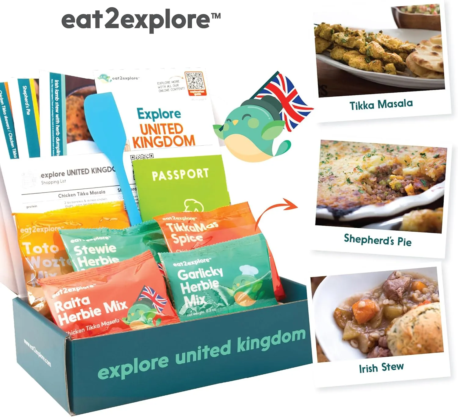 Interactive & Educational Set with 3 flour hit public fragrance Recipe Cards, Key Ingredients & Cooking Tools - Ideal Idea for Kids who Love to Create Meals (UK Edition) Cooking Kits for Kids - 